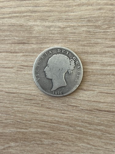 1875 silver victoria - victoria, half