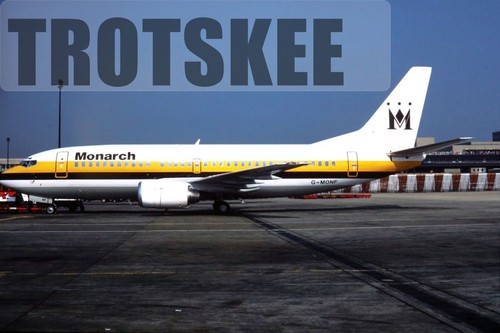 35mm slide monarch airlines - 35mm,
