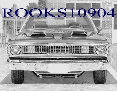 1972 plymouth duster - 340, front