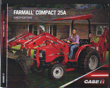 Case IH "Farmall Compact 25A" Tractor Brochure Leaflet