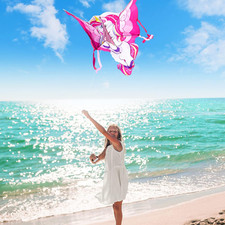 JOYIN 43.3'' Giant Unicorn Kite - Easy to Fly for Kids & Adults with 262.5 Ft...