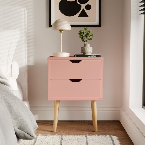 Nyborg single drawer bedside - single,