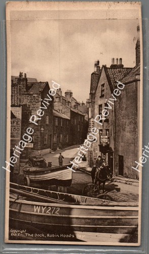 Vintage robin hoods bay - robin,