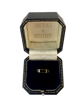 1997 Onyx Ring 9ct Gold Vintage Onyx Ring Gold Vintage Ring - Size R