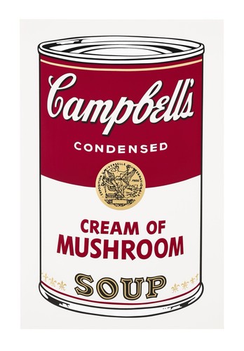 Andy warhol cream of - warhol,, 'cream