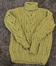 Hand Knitted Aran Cable