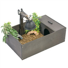 KCT SMALL BLACK TORTOISE TABLE