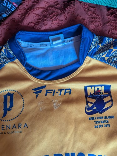 Niue rugby league jersey xiiil - niue,