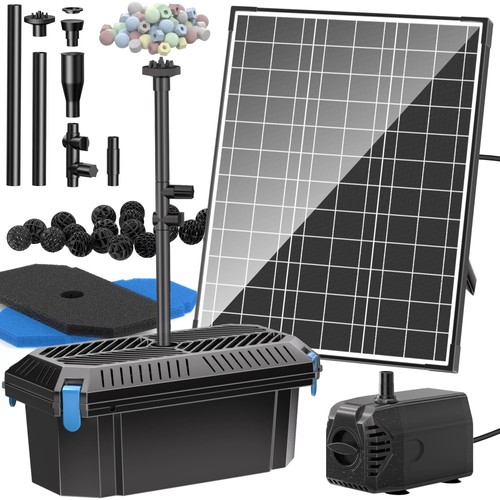 Biling 20w solar pond filter - biling,
