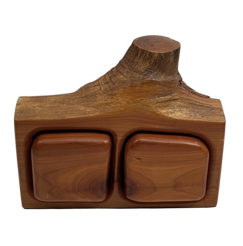 Vntg jeff trag 1987 - jeff, wood