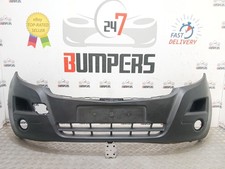 VAUXHALL MOVANO 2010 - 2019 GENUINE FRONT BUMPER WITH FOG LIGHT CUT OUTS
