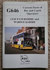 PSV Circle Bus Fleet Book - 2015 Leicestershire & Warwickshire