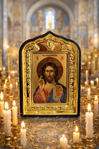 Orthodox icon jesus christ - orthodox,