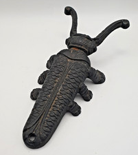 Cast Iron Scarab Beetle Boot