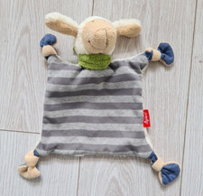 Sigikid Snuggle Blanket Sheep Soother, Grey 30 x 29 x 11 cm Schaf Schön