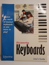 Voyetra Discovering Keyboards User's Guide Book ONLY Instructions For Software 