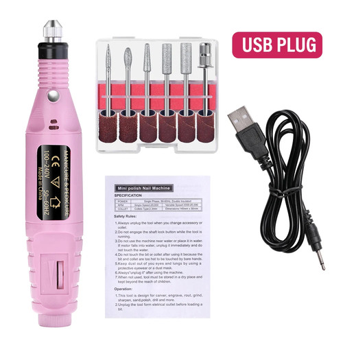 Electric nail file for thick - electric,