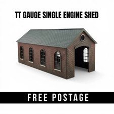 Gauge 120 engine shed - tt,