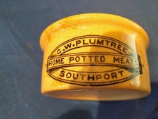 Vintage home made potted - made, meat