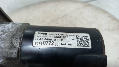 9674077280 starter motor