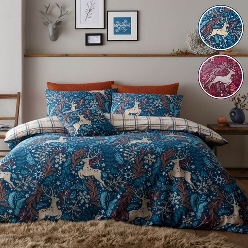 Winter bedding stag duvet - winter,