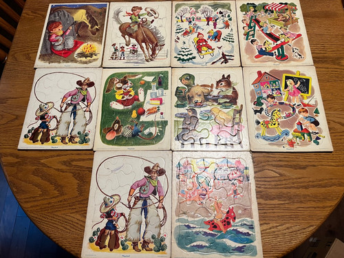 Lot childrens frame tray - frame,