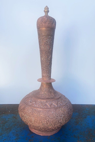 Antique indian kashmir copper - indian,