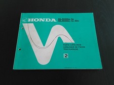 Honda GL 500 I D GL500 GL500I GL500D 1981 Parts Catalogue Parts List Catalogue