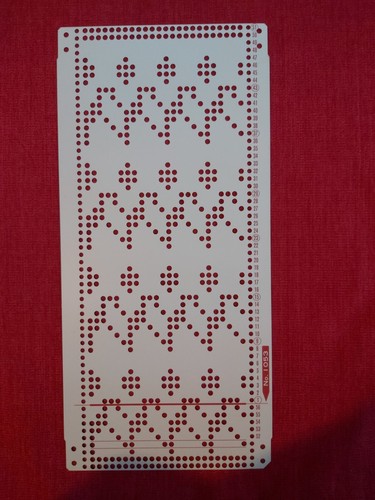Punchcard from the - a,