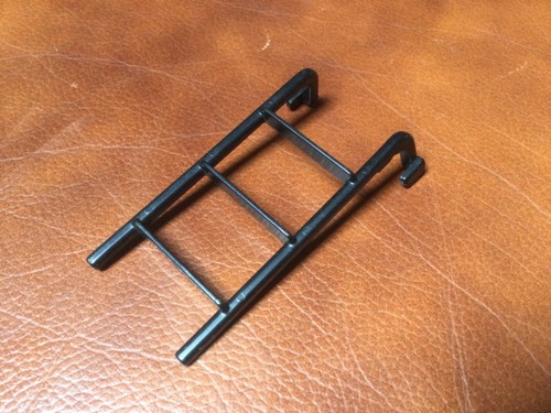 Vintage playmobil black - black, ladder