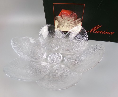 Glass oyster bowl plate - glass, /
