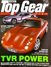 TOP GEAR MAGAZINE JUN-2000 - Boxster, Ford Fiesta Zetec S, TVR Tuscan Speed Six