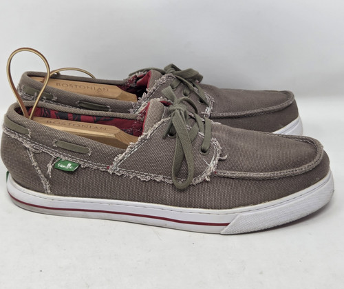 Sanuk tan lace - lace, up