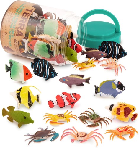 60pcs tropical fish crab - tropical, &