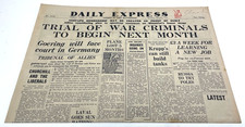 WW2 Daily Express June 15 1945