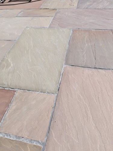 Sandstone paving slabs - sandstone, slabs,