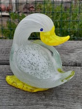 Vintage Murano Glass Duck