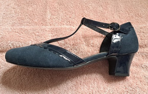 Hotter viviene navy - navy, suede