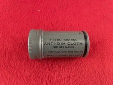 WWII USGI gas mask bag anti