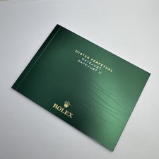 Rolex Manual Booklet for
