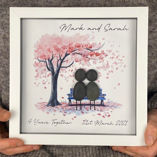 Personalised pebble art - personalised,