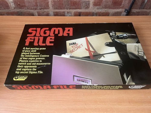1970s sigma file board - sigma,