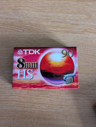 Tdk 8mm camcorder video - tdk, hs