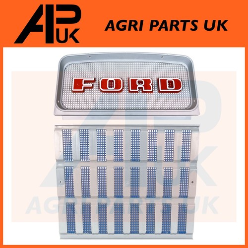 Red upper lower grill set - lower,