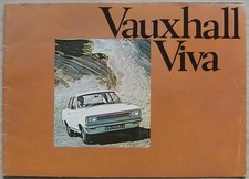 VAUXHALL VIVA Car Sales Brochure 1970 #V1924/1/70 DE LUXE Estate SL