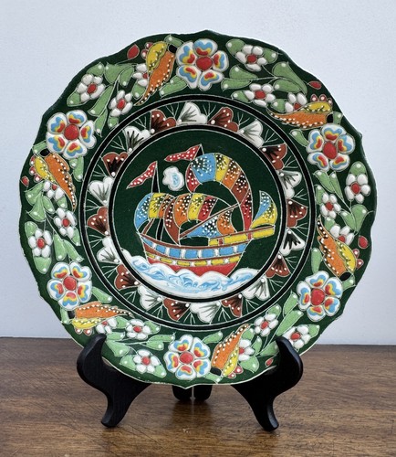 Wall plate plaque ceramic - plate,