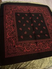 Bandana Scarf Paisley Print