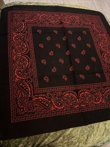 Bandana scarf paisley print - bandana,