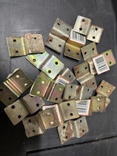 40 Metal Fencing Panels Z Clips  Most New Not Used Free Postage