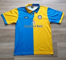Leeds United Retro Remake 1997-99 Away Shirt Mens L